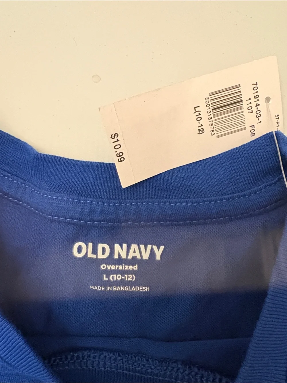 Old Navy Men's Pocket Tee - Bright Blue
